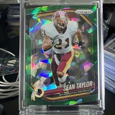 2025 Prizm Sean Taylor Green Ice #105