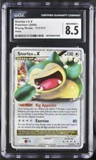 2009 Pokemon Platinum Rising Rivals Snorlax Lv.X #111 Holo CGC 8.5 NM / MINT+ on eBay