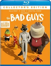 The Bad Guys Blu-ray Sam Rockwell NEW