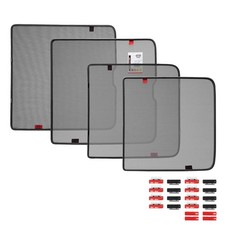 HEYNER® Sonnenschutz VW T5 I 4-teiliges Set, Magnethalterung, OEM Passform, für