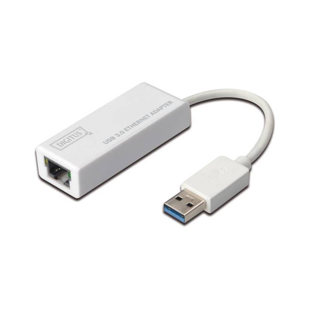 Adaptateur Digitus DN-3023 USB 3.0 Ethernet Gigabit RJ45 pour PC et Mac