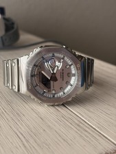 G-Shock GM2100YM-8A Fine Metallic Series Monochrome Silver Ana-Digi