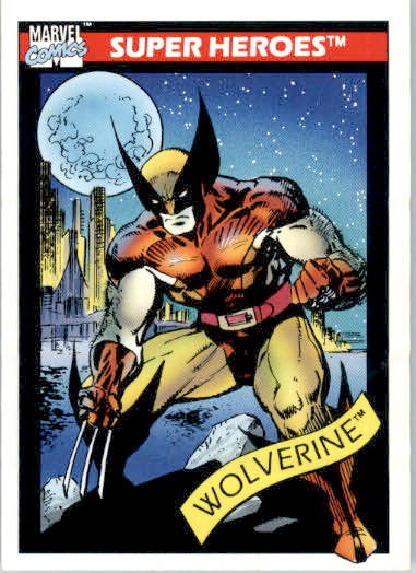 Wolverine - 1990 Impel Marvel Universe - #10 - Non_sport