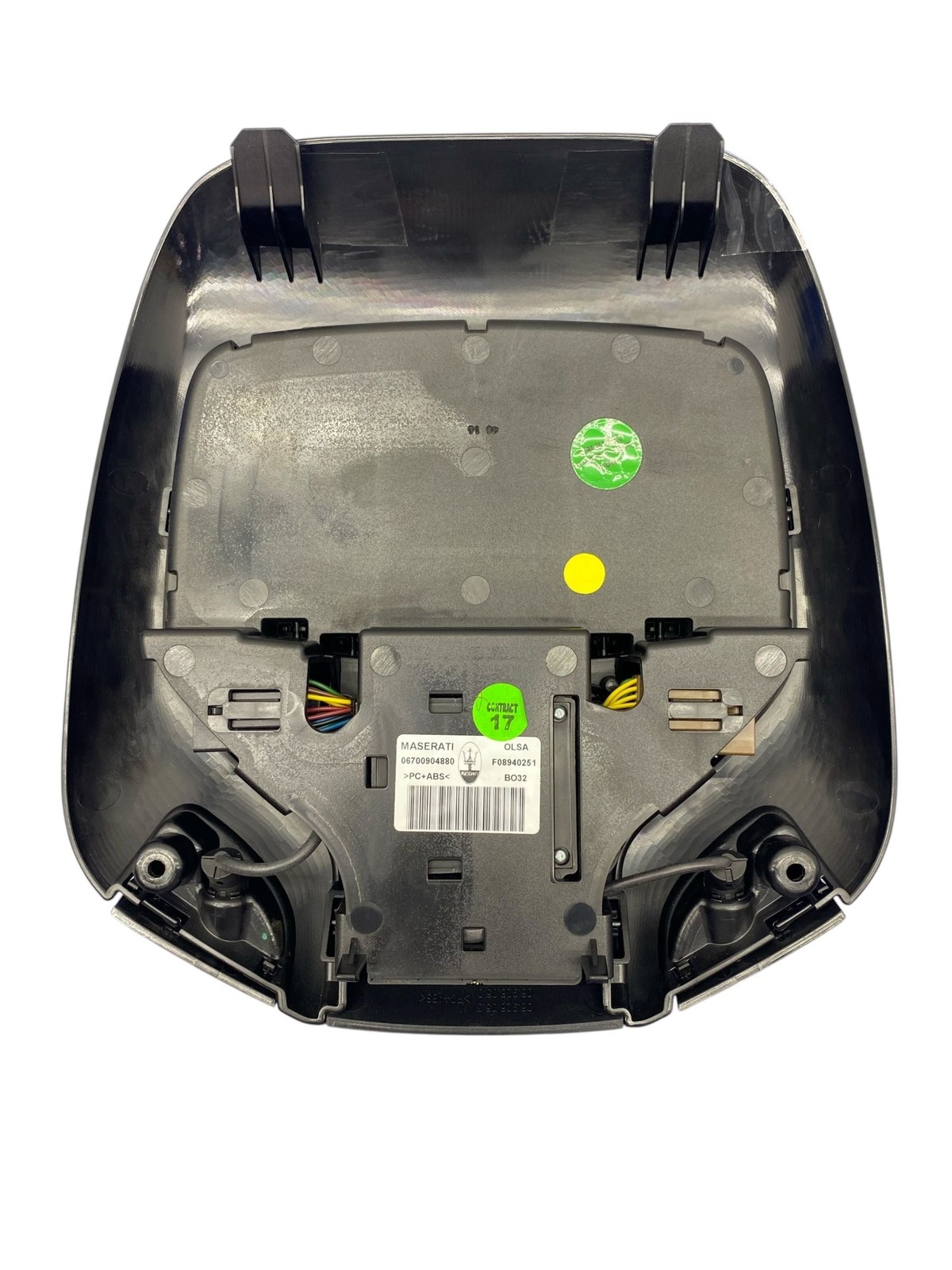 2017-2024 MASERATI LEVANTE M161 Front Console Dome Light W/ Home Link *SCRATCH*