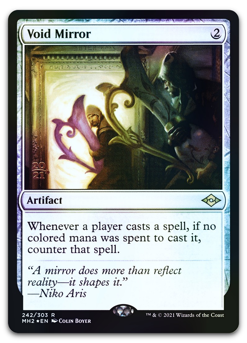 Void Mirror #242 (Foil) (LP) Prerelease Cards PRE Magic MTG
