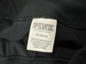 VICTORIA'S SECRET LOT OF 3 PAIR PINK / LOVE PINK LEGGING SZ MEDIUM M