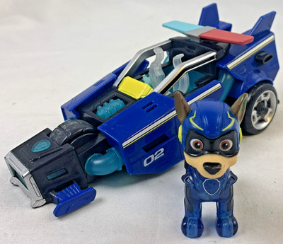 PAW Patrol Der Mighty Kinofilm Chase Polizeiwagen mit Figur Licht Soundeffekte