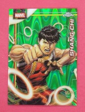 2026 Topps Chrome Marvel Comics Shang-Chi 96/99 Green RayWave Refractors #150