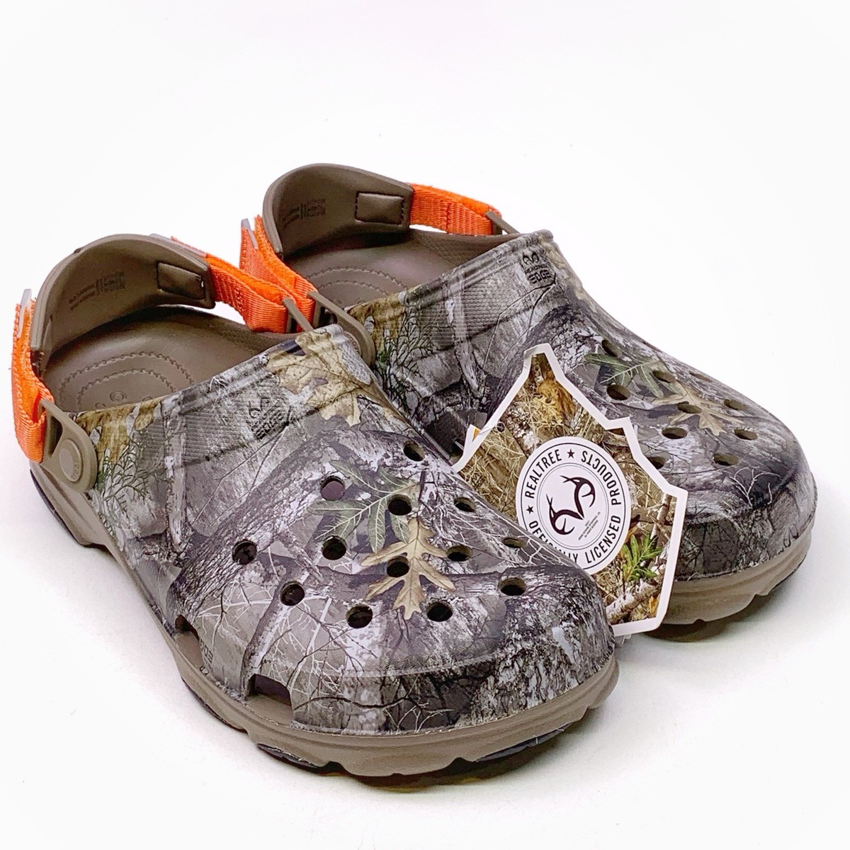 Crocs Realtree Edge All-Terrain Clog US Mens Sizes Walnut Camo