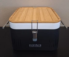Everdure CUBE Portable Charcoal Grill, Tabletop BBQ, Camp - Missing Grill