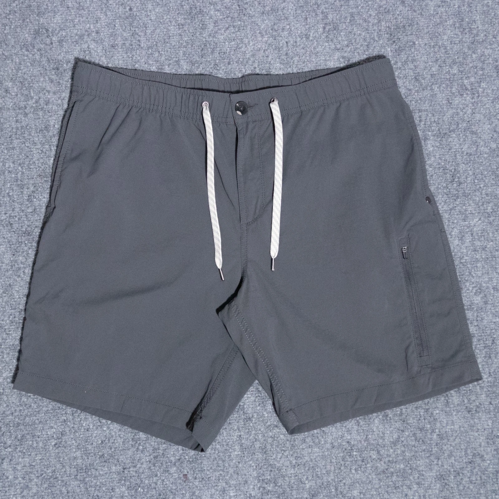 Vuori Technical Climber Shorts Large Gray Hiking Outdoors Performance Stretch