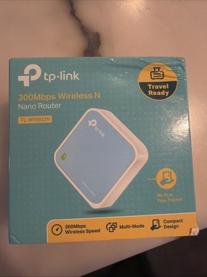 TP-LINK TL-WR802N IEEE 802.11n Ethernet Wireless Router