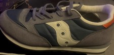 Saucony Mens Gray Blue White Low Top Lace Up ...