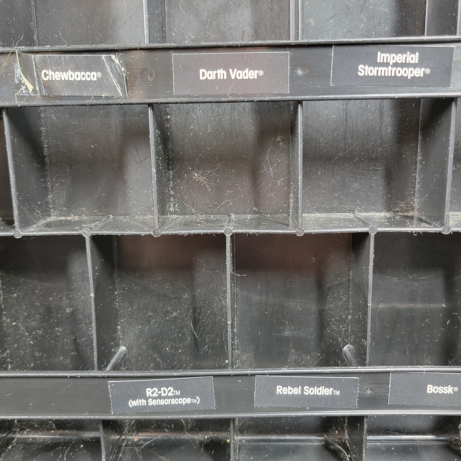 VTG 80s Star Wars Return of the Jedi Darth Vader Accessory Action Figure Case