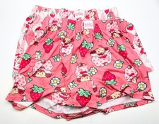 2 Strawberry Shortcake Pajama Shorts Size Woman's Small Not Sure The Age