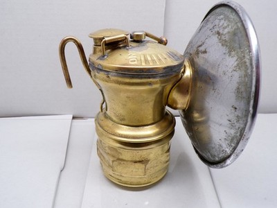 Vintage Auto-Lite Carbide/Mining Lamp Made In USA Chicago IL