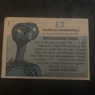 1982 Topps E.T. ET #1 Title Card - First Card in Set Cover Card — photo 2