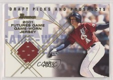 2001 Bowman Draft Futures Game Relics Toby Hall #FGR-TB 1n0