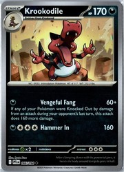 Krookodile 066/094 Phantasmal Flames Reverse Holo