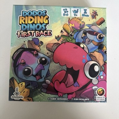 Detestable Dodos Riding Dinos - First Race Box EX/NM