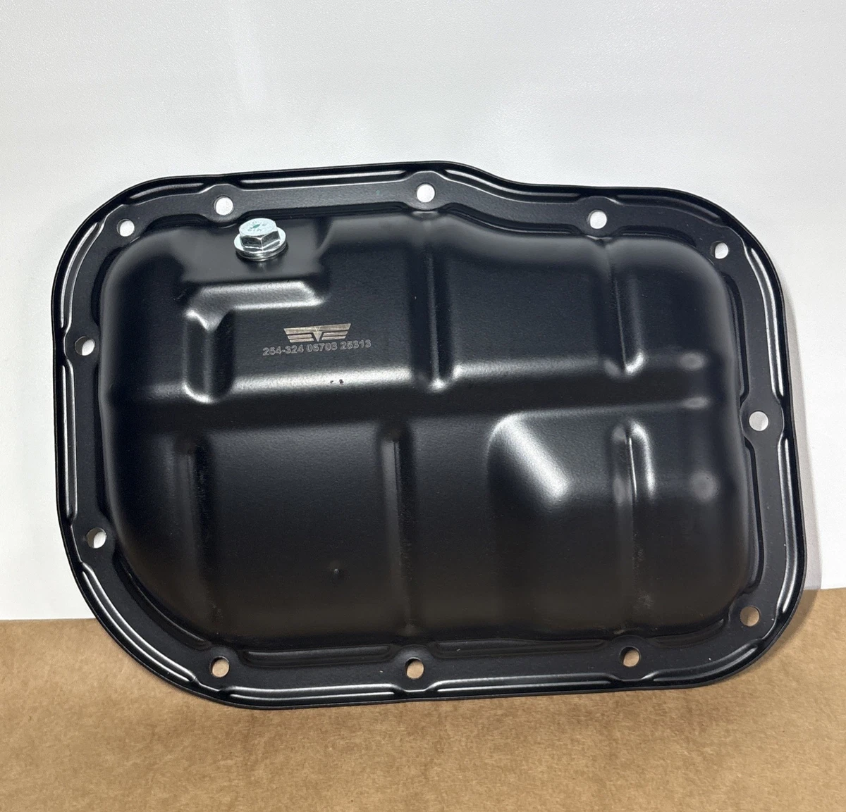 Genuine Dorman 264-324 Engine Oil Pan Steel Black (Read Description) photo 1