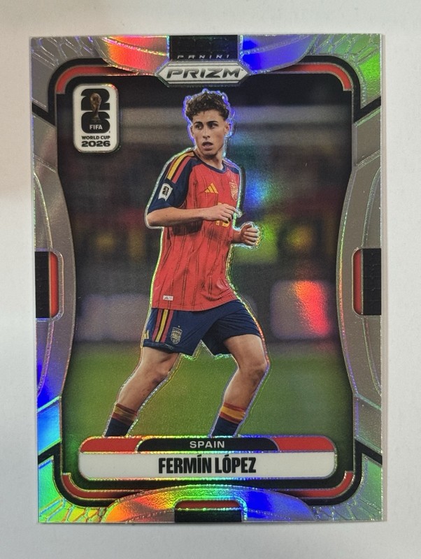 2026 Panini Prizm World Cup Fermin Silver Prizm Spain