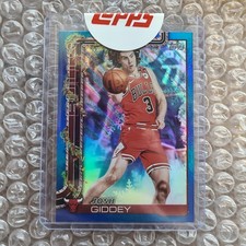 Josh Giddey 2025-26 Topps Holiday Blue Glitter Foil #H28