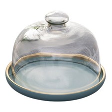 Tortenglocke Glas Abdeckhaube Küchenversorgung Keramikkuchenschale
