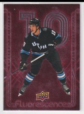 2024-25 Upper Deck Fluorescence Red Maveric Lamoureux Utah Hockey Club #F-4