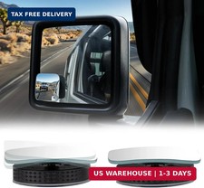 Blind Spot Mirror 2 Pack Hd Frameless Convex Glass For Wide Angle View
