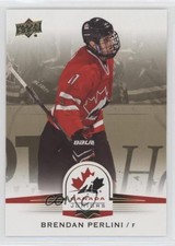 2014 Upper Deck Team Canada Juniors Gold Sepia Brendan Perlini #132 2d8