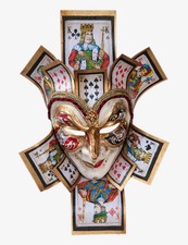 Frau Joker - Original Handcrafted Venetian Mask