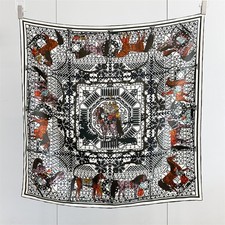100 Mulberry Large Silk Twill Square Scarf Animal Print Shawl Wrap XMAS GIFTS