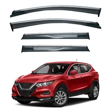 4pcs JDM Vent Window Visors Compatible with Rogue Sport Only,Outside Mount Style