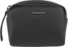 Pochette Mini Uomo Donna a Mano in Similpelle, Beauty Case Da Viaggio, Trousse M