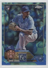 2023 Chrome Update Aqua & Blue Lava Lamp Refractor /175 Jose Cuas Rookie RC