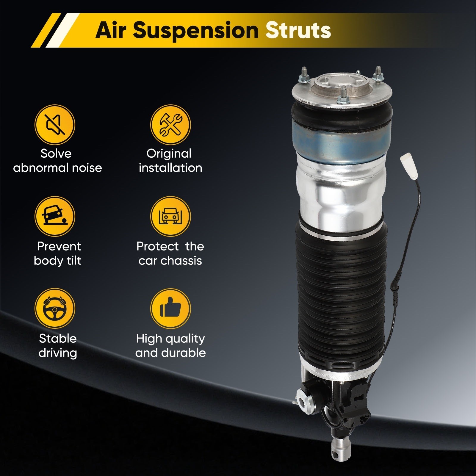 For 2008-19 Rolls Royce Ghost 37106892845 Air Suspension Strut Shocks Front Left