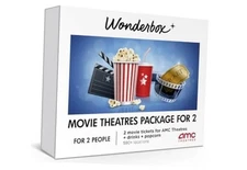  – AMC Movie Theatres Tickets Package for 2 AMC Tickets + 2 Drinks + 1 Popcorn