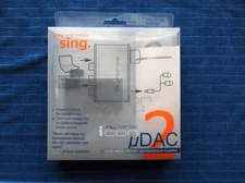 Rarely Used NuForce ICON-UDAC2 Headphone Amplifier & USB DAC w/ Cable Box Manual