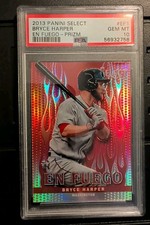 2013 Panini Select En Fuego Prizm Bryce Harper Psa 10