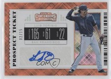 2019 Contenders Draft Picks Prospect Diamond Ticket /15 Luis Toribio Auto k6j