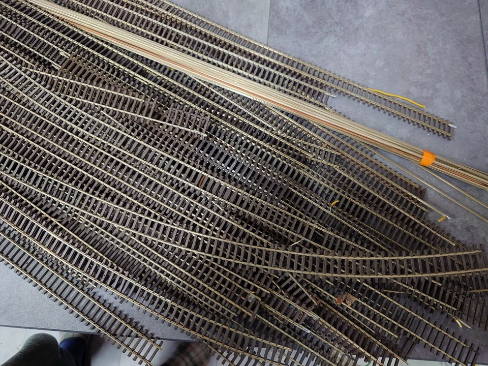 Pilz Gleise H0 Flexgleise Gebraucht mit gebrochenen schwellen ohne OVP - Bild 4 von 4