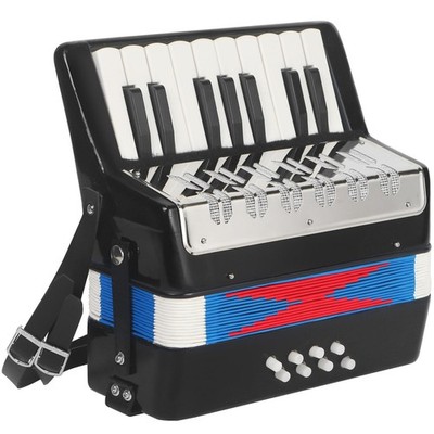 AKLOT 17 Key Piano Accordion, Lightweight Kids Accordion, Celluloid Accordion...
