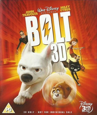 BOLT 3D BD (SONY BUNDLE) (Blu-ray) John Travolta Mark Walton (UK IMPORT)