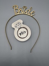 Bride Bachelorette Accessories  Tiara Ring Dish - Bridal Shower