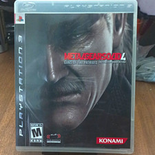 Konami Metal Gear Solid 4: Guns of the Patriots Sony PlayStation 3 PS3, M