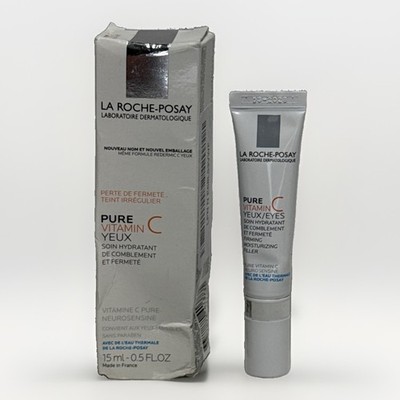 La Roche-Posay Vitamin C Eye FIRMING MOISTURIZING FILLER Cream Full Sz New Box 