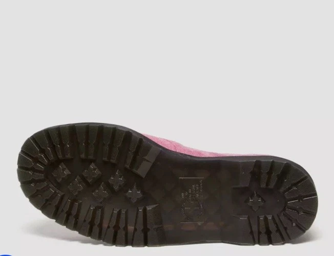 Mocasines Dr. Doc Martens Ramsey Creepers Gamuza Kiltie Hebilla Rosa Flecos Para Hombre 14 Foto 4 de 4