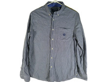 Chaps Ralph Lauren Shirt Men's M Collared Long Sleeve Dress Button Up Easy Care