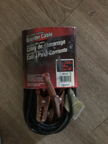 12 FT BOOSTER/ JUMPER CABLES....NEW !!!